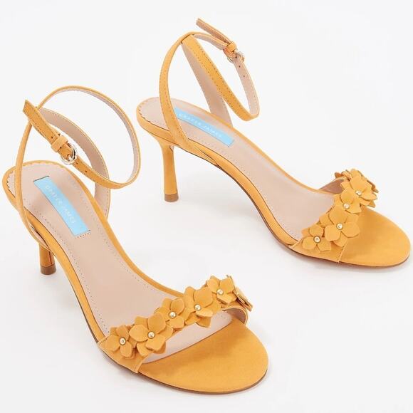 Draper James Shoes - Draper James Alice Floral Heeled Sandals Size 7.5